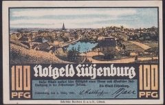 ALMANYA 100 PFENNİNG NOTGELD 1921 ÇİL