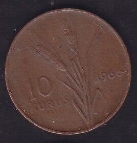 1966 Yılı 10 Kuruş