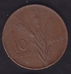 1966 Yılı 10 Kuruş