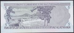 6.Emisyon 2.Tertip 5 Lira Z93 426100 Çilaltı Çil