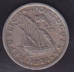 Portekiz 2.5 Escudos 1974