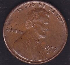 Amerika 1 Cent 1977 D