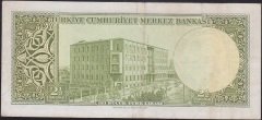 5.Emisyon 4.Tertip 2.5 Lira  A24 35954 Çok Temiz