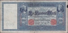 Almanya 100 Mark 1908 Haliyle