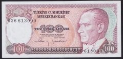 7.EMİSYON 1.TERTİP 100 LİRA B26 613000 ÇİLALTI