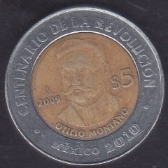 Meksika 5 Peso 2010