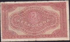 MACARİSTAN 2 KORONA 1920 TEMİZ