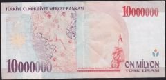 7.Emisyon 10 000 000 Lira D41 836264 Çok Temiz