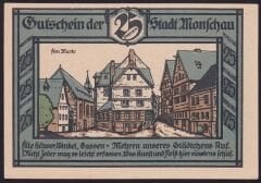 Almanya 25 Pfennig Notgeld 1922 Çil