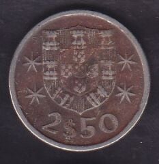 Portekiz 2.5 Escudos 1976