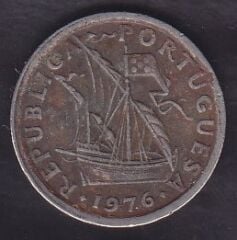 Portekiz 2.5 Escudos 1976