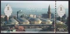 ÖZEL BASKI 1 BURSA LİRASI - HOLOGRAMLI - EMNİYET ŞERİTLİ - SERİ TAKİPLİ DESTE (100 ADET) 801 - 900 ARASI