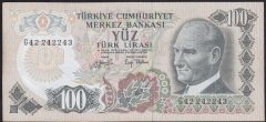 6.EMİSYON 2.TERTİP 100 LİRA G42 242243 ÇÇT ÇİLALTI
