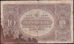 MACARİSTAN 10 KORONA 1920 HALİYLE