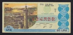 1979 9 OCAK TAM BİLET
