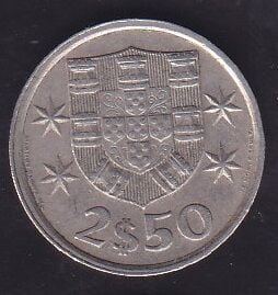 Portekiz 2.5 Escudos 1977