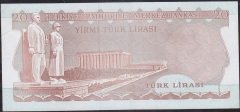 6.Emisyon 3.Tertip 20 Lira F16 736700 Çok Çok Temiz +