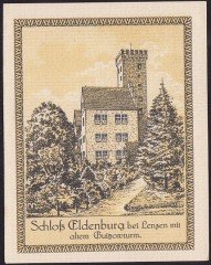 Almanya 75 Pfennig Notgeld 1921 Çil