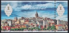 ÖZEL BASKI 1 İSTANBUL LİRASI - HOLOGRAMLI - EMNİYET ŞERİTLİ - SERİ TAKİPLİ DESTE (100 ADET) 801-900 ARASI