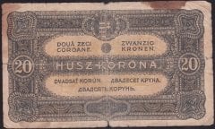 MACARİSTAN 20 KORONA 1920 HALİYLE eski kağıt para fiyatları