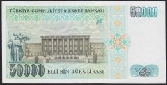 7.EMİSYON 1.TERTİP 50000 LİRA I42 293541 ÇÇT +