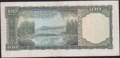 5.Emisyon 6.Tertip 100 Lira F57 033013 Çok Temiz