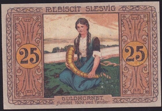 Almanya 25 Pfennig Notgeld 1920 Çil