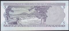 6.Emisyon 2.Tertip 5 Lira L01 261142 Çilaltı Çil