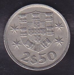 Portekiz 2.5 Escudos 1978