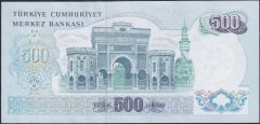6.Emisyon 2.Tertip 500 Lira N63 102424 Ççt Çilaltı