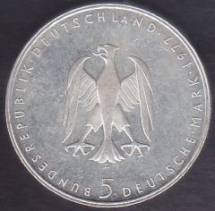 ALMANYA 5 MARK 1977 G GÜMÜŞ