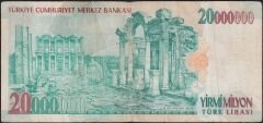 7.Emisyon 20 000 000 Lira C02 085761 Haliyle