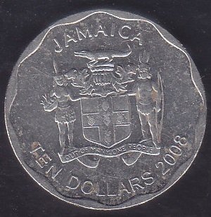 Jamaika 10 Dolar 2008