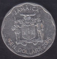 Jamaika 10 Dolar 2008