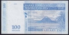 Madagaskar 100 Ariary 2004 Çil  (B) Pick 86b