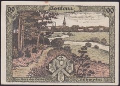 ALMANYA 90 PFENNİNG NOTGELD 1921 ÇİLALTI ÇİL