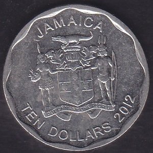 Jamaika 10 Dolar 2012