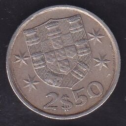 Portekiz 2.5 Escudos 1980