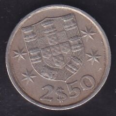 Portekiz 2.5 Escudos 1980