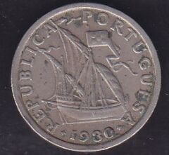 Portekiz 2.5 Escudos 1980