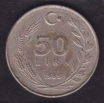 1985 Yılı 50 Lira