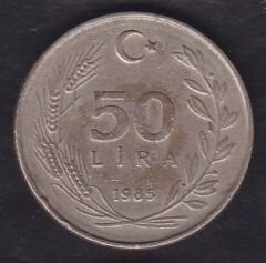 1985 Yılı 50 Lira