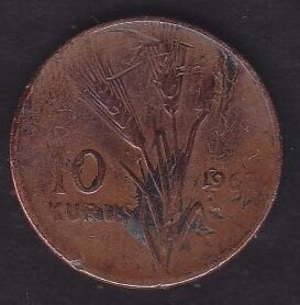 1967 Yılı 10 Kuruş