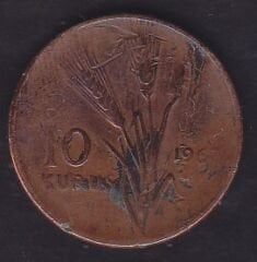 1967 Yılı 10 Kuruş