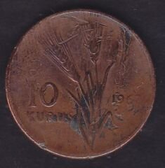 1967 Yılı 10 Kuruş