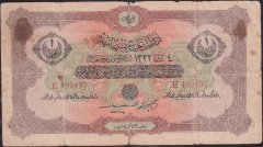 Reşat 1 Lira 4 Şubat 1332 E 409407 İyi