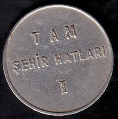 DENİZCİLİK BANKASI TAM ŞEHİR HATLARI I JETONU