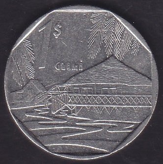 Küba 1 Peso 1994