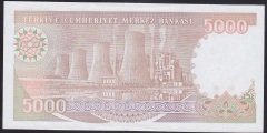 7.EMİSYON 4.TERTİP 5000 LİRA I01 574275 ÇİLALTI ÇİL