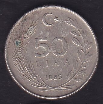 1985 Yılı 50 Lira